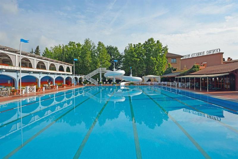 Hotel Boccaccio Calcinaia Exteriör bild