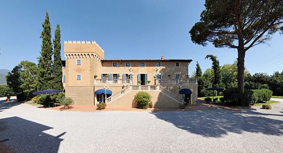 Hotel Boccaccio Calcinaia Exteriör bild